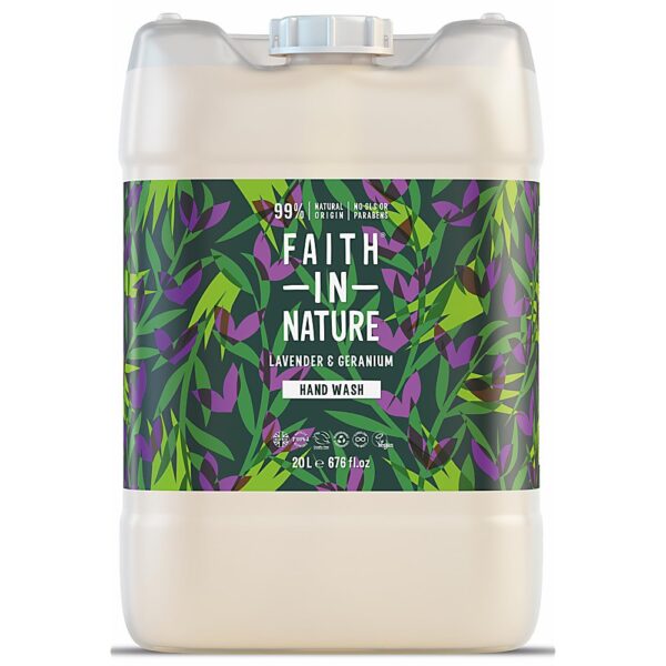 Faith in Nature Hand Wash Lavender & Geranium 20L