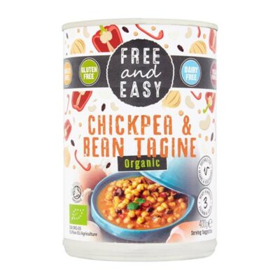 Free & Easy Organic Chickpea & Bean Tagine