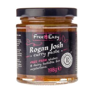 Free & Easy Gluten Free Rogan Josh Curry Paste 198g