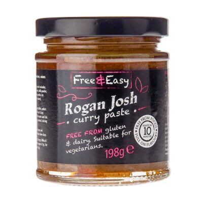 Free & Easy Gluten Free Rogan Josh Curry Paste