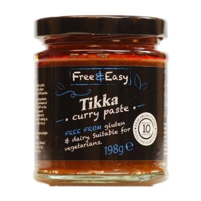 Free & Easy Gluten Free Tikka Curry Paste