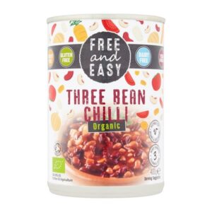 Free & Easy Three Bean Chilli 400g