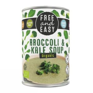 Free & Easy Organic Broccoli & Kale Soup 400g