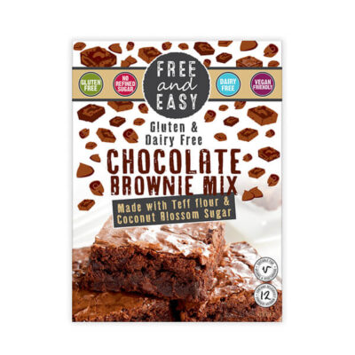 Free & Easy Gluten and Dairy Free Chocolate Brownie Mix