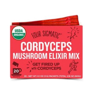 Four Sigma Foods Instant Cordyceps 20 Bags