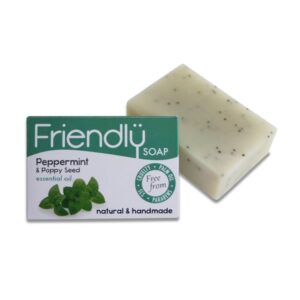 Friendly Soap Natural Peppermint & Poppyseed Soap 95g