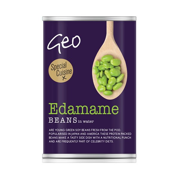 Geo Edamame Beans in Water 400g