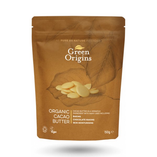 Green Origins Organic Cacao Butter 150g