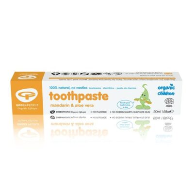 Green People Organic Children Mandarin Toothpaste