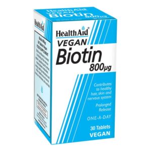HealthAid Biotin 800ug 30 Tablets