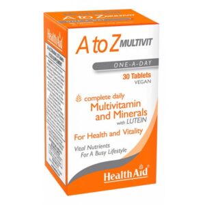 HealthAid A to Z Multivit 30 Tablets