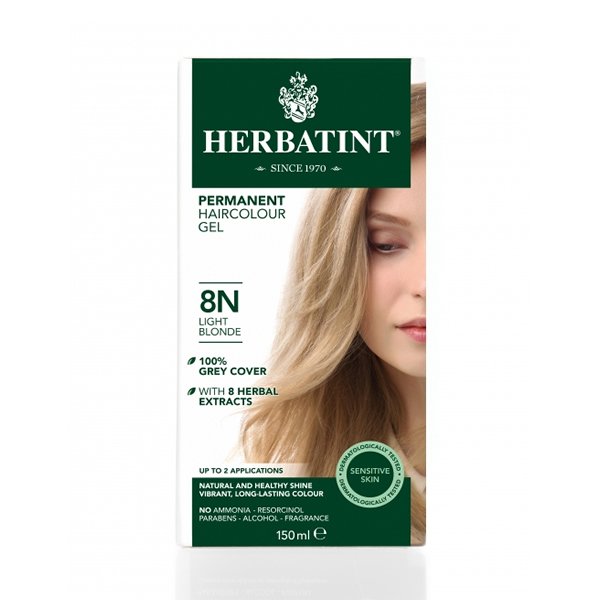 Herbatint Light Blonde Hair Colour 8N 150ml