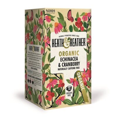 Heath & Heather Organic Echinacea & Cranberry Tea