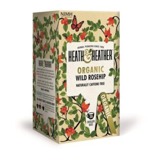 Heath & Heather Organic Wild Rosehip 20 Bags
