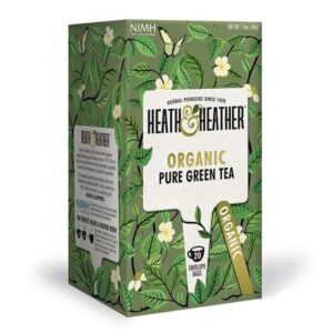 Heath & Heather Organic Green Tea 20 Bags