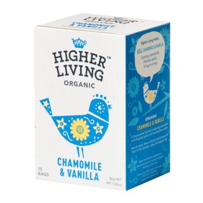 Higher Living Chamomile & Vanilla Tea