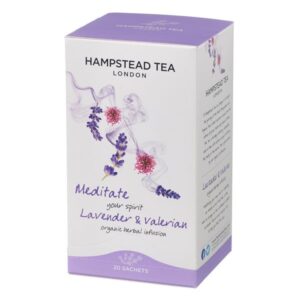 Hampstead Tea Organic Meditate Lavender & Valerian 20 Bags