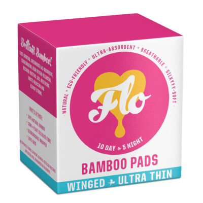 Here We Flo Bamboo Pads Combo Pack