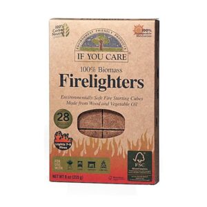 If You Care Firelighters Non Toxic 28 Pieces