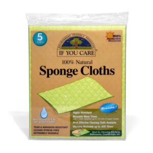 If You Care Sponge Cloths 5 Pieces