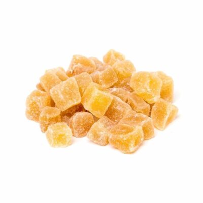 Just Natural Bulk Organic Ginger Candied Cubes