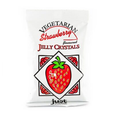 Just Wholefoods Strawberry Jelly Crystals