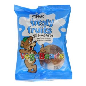 Just Wholefoods Vegebears Organic Frooty Fruits 100g