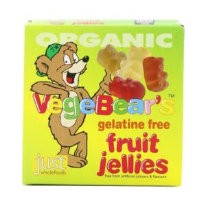 Just Wholefoods Vegebears Organic Fruit Jellies 100g