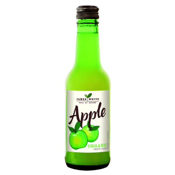 James White Organic Apple Juice 250ml (Min. 4)|James White Organic Apple Juice 250ml