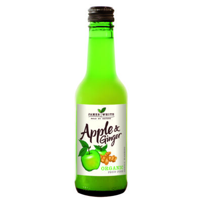 James White Organic Apple & Ginger Juice