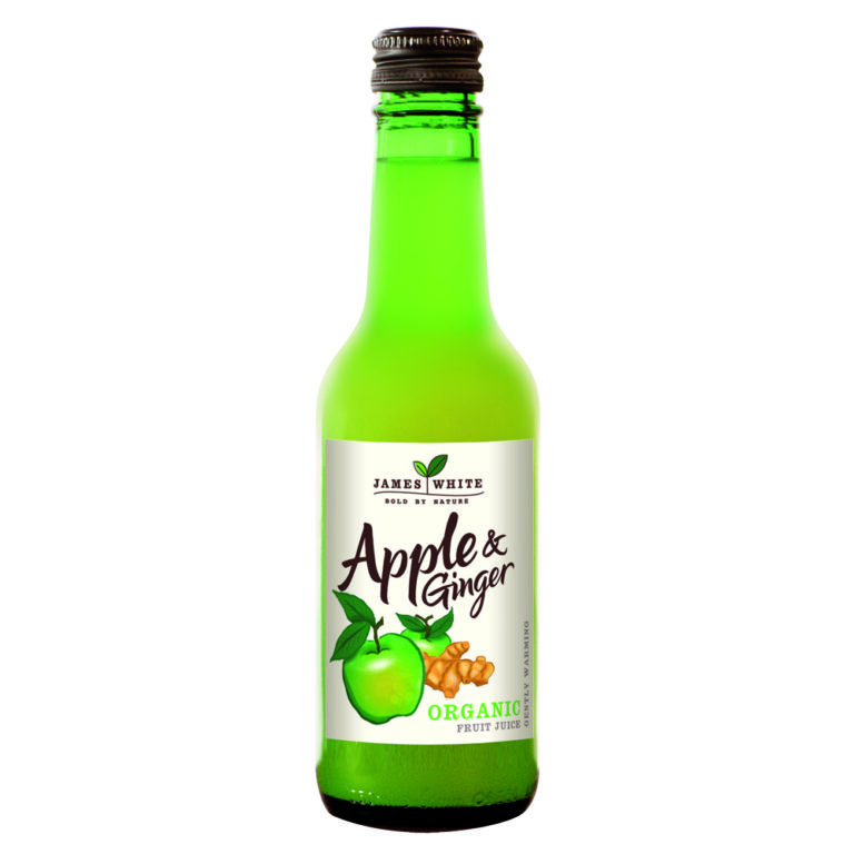 James White Organic Apple & Ginger Juice