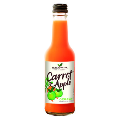 James White Organic Apple & Carrot Juice
