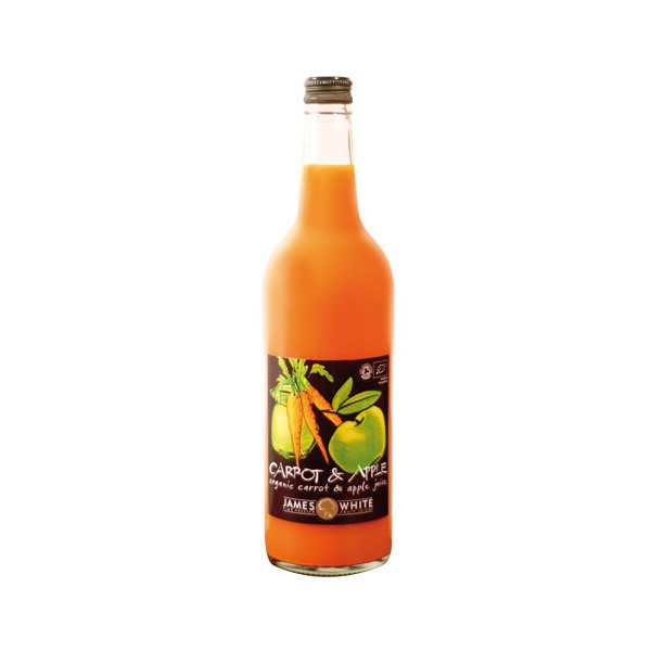 James White Organic Apple & Carrot Juice 750ml