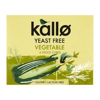 Kallo Vegetable Stock Cubes Yeast Free