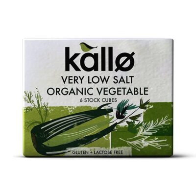 Kallo Low Salt Vegetable Stock Cubes