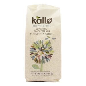 Kallo Organic Puffed Rice Cereal 225g