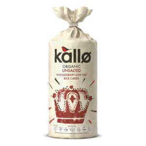 Kallo Rice Cakes No Added Salt 130g