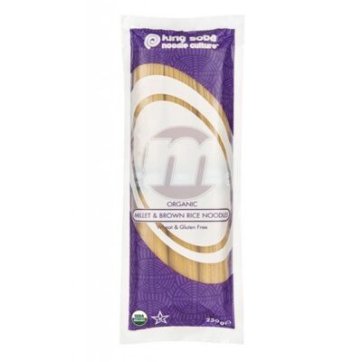 King Soba Organic Millet Brown Rice Noodles