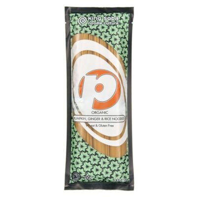 King Soba Organic Pumpkin Ginger Brown Rice Noodles