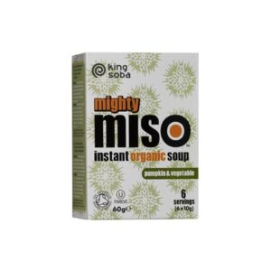 King Soba Organic Miso Soup Pumpkin Veg 60g