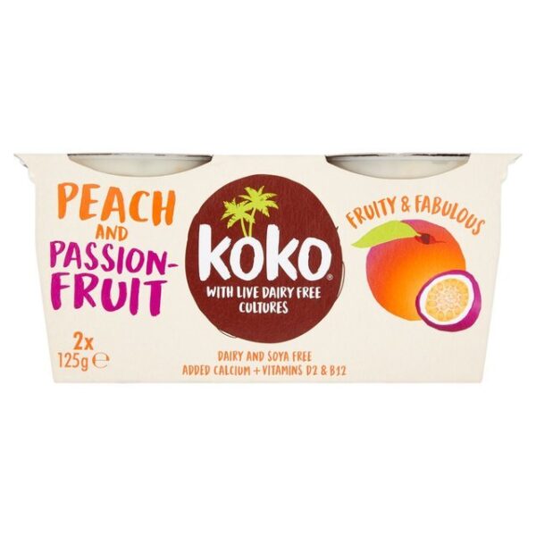 Koko Peach & Passionfruit Yogurt 250g X 5