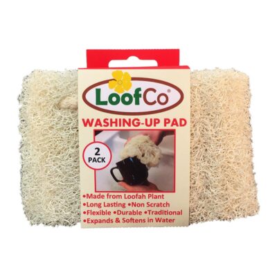 LoofCo Biodegradable Washing-Up Pads x2