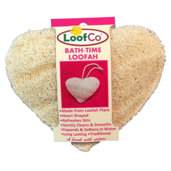 LoofCo Bath-Time Loofah Heart X 8|LoofCo Bath-Time Loofah Heart (Min. 8)