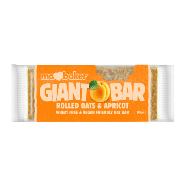 Ma Baker Giant Bar Apricot 90g X 20|Ma Baker Giant Bar Apricot 90g  (Min. 20)