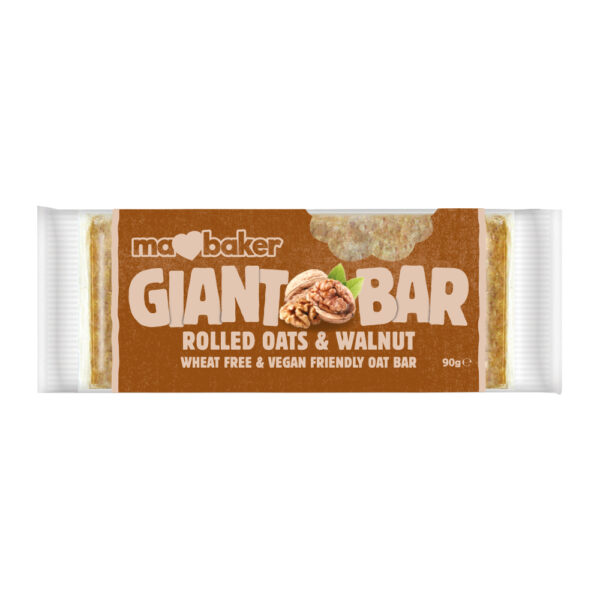 Ma Baker Giant Bar Walnut 90g X 20|Ma Baker Giant Bar Walnut 90g  (Min. 20)
