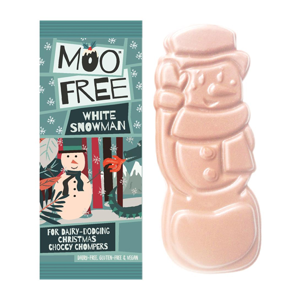 Moo Free White Snowman Bar 32g X 15