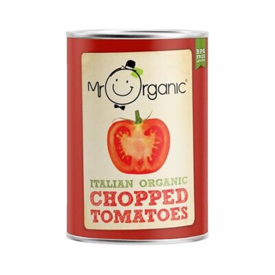 Mr Organic Chopped Tomato Tin