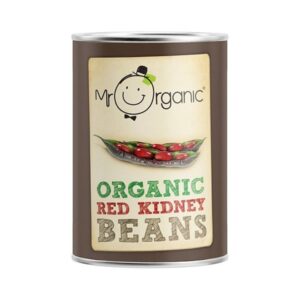 Mr Organic Red Kidney Beans Tin 400g