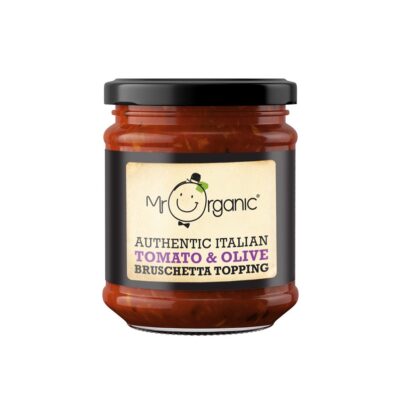 Mr Organic Italian Tomato & Olive Bruschetta Topping