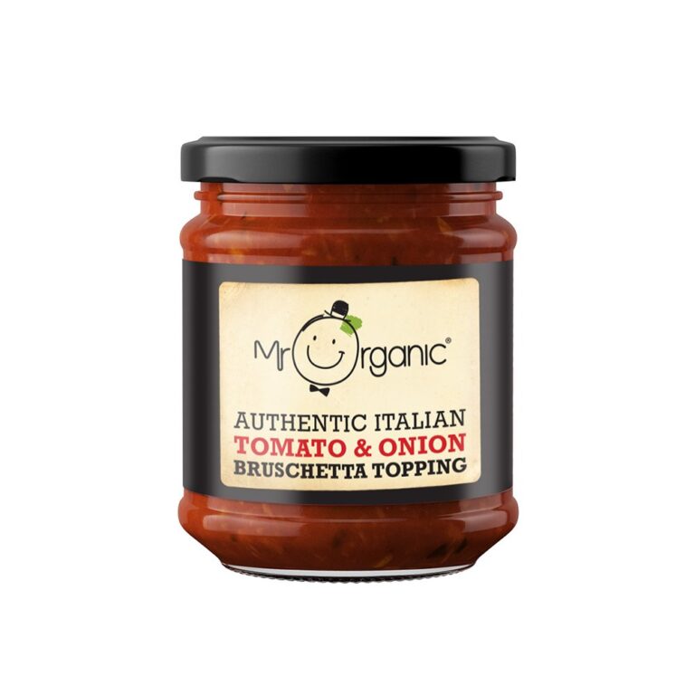 Mr Organic Italian Tomato & Red Onion Bruschetta Topping